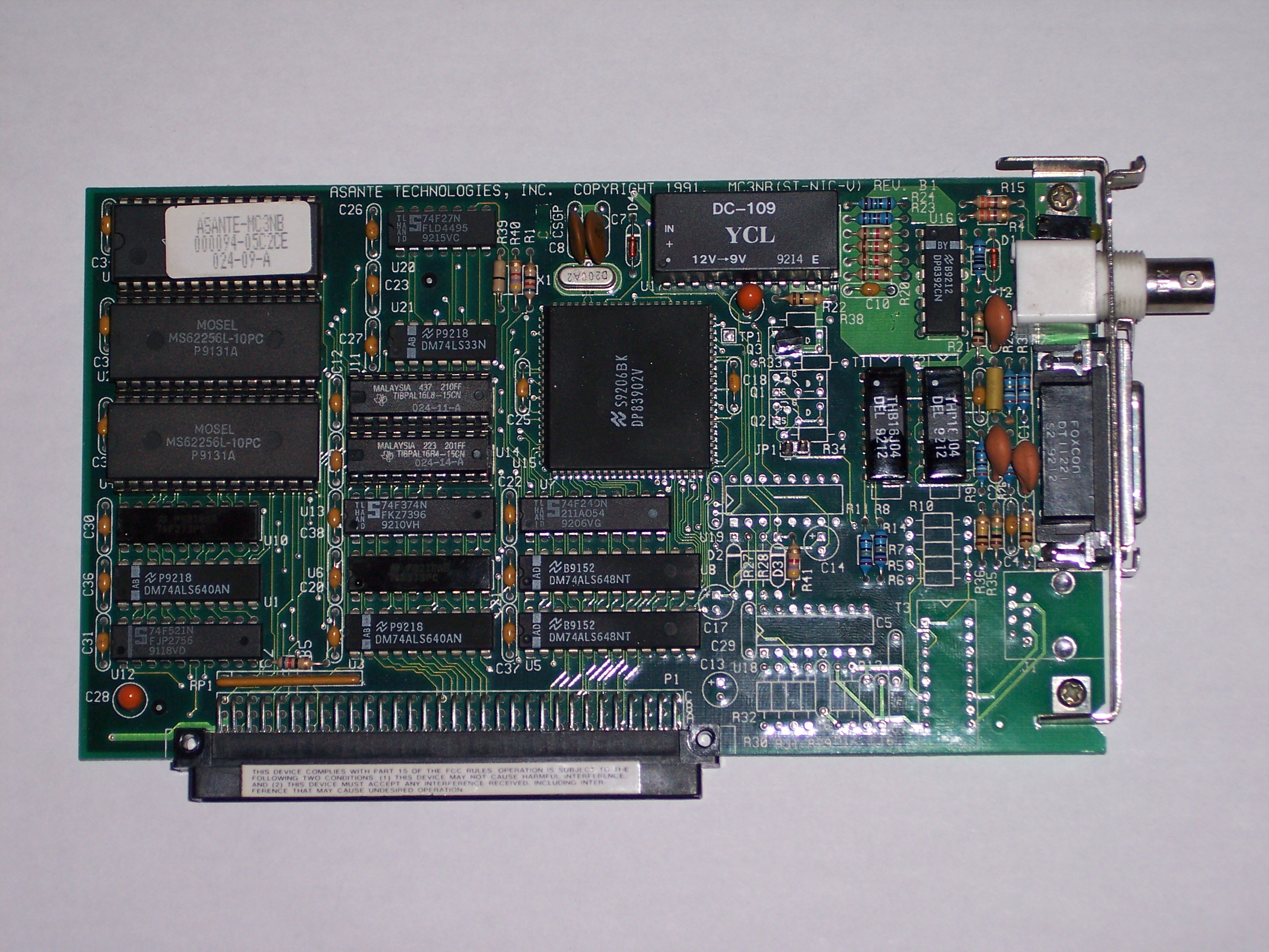 Asante MacCon MC3NB 10Base 2 (Thinnet)