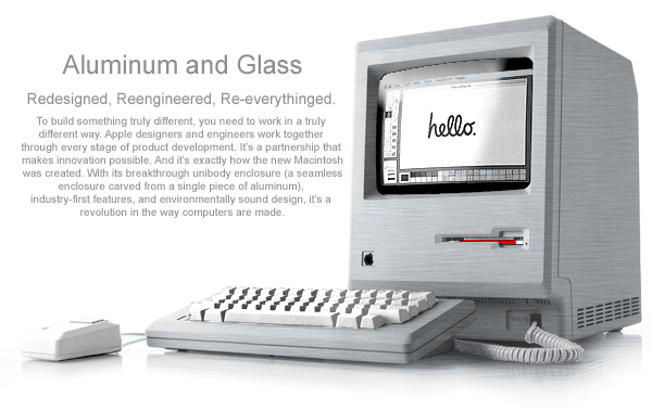 Unibody Macintosh (128K)
