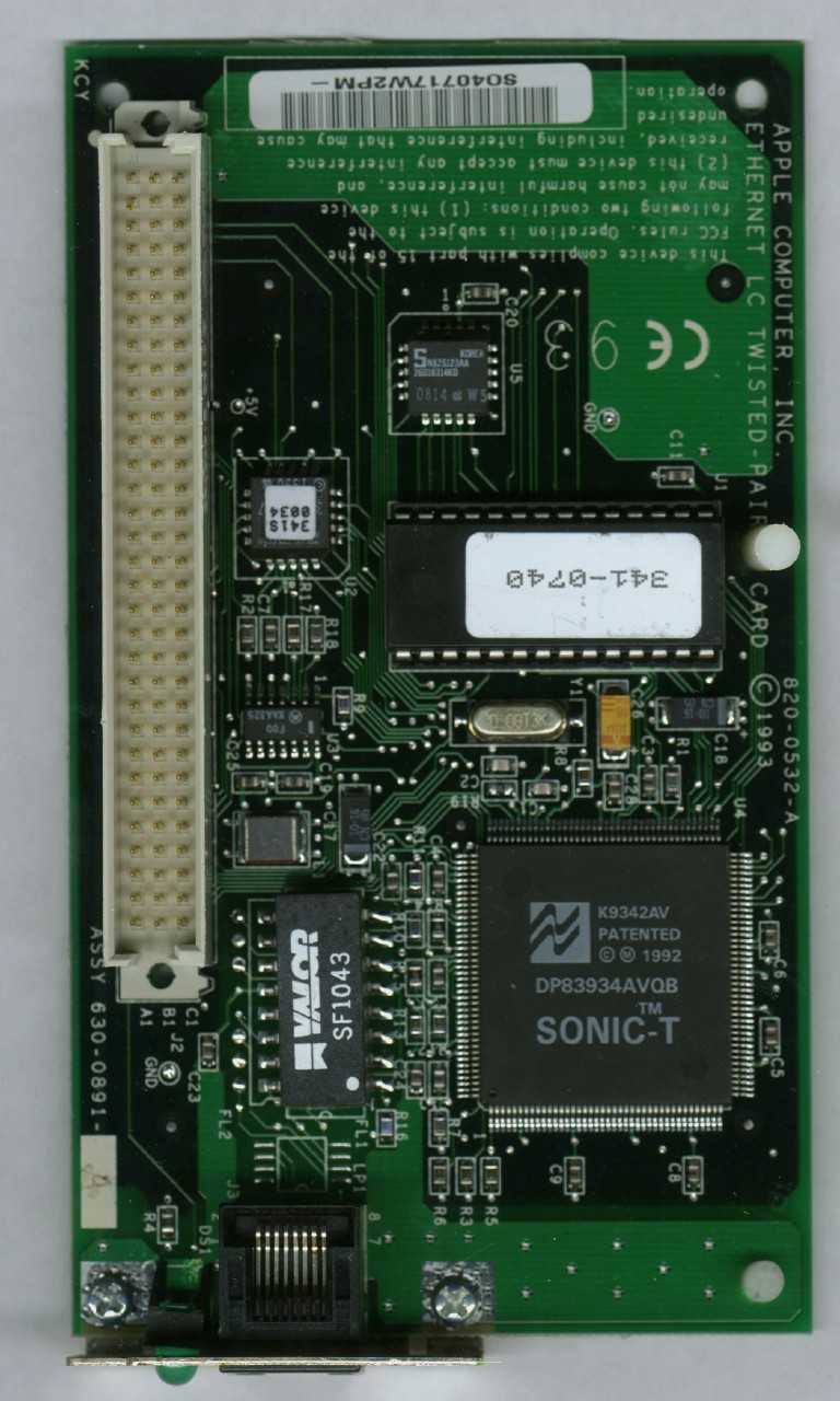 Apple LC Ethernet Front