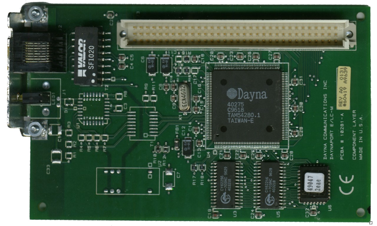 Dayna LC Ethernet Front