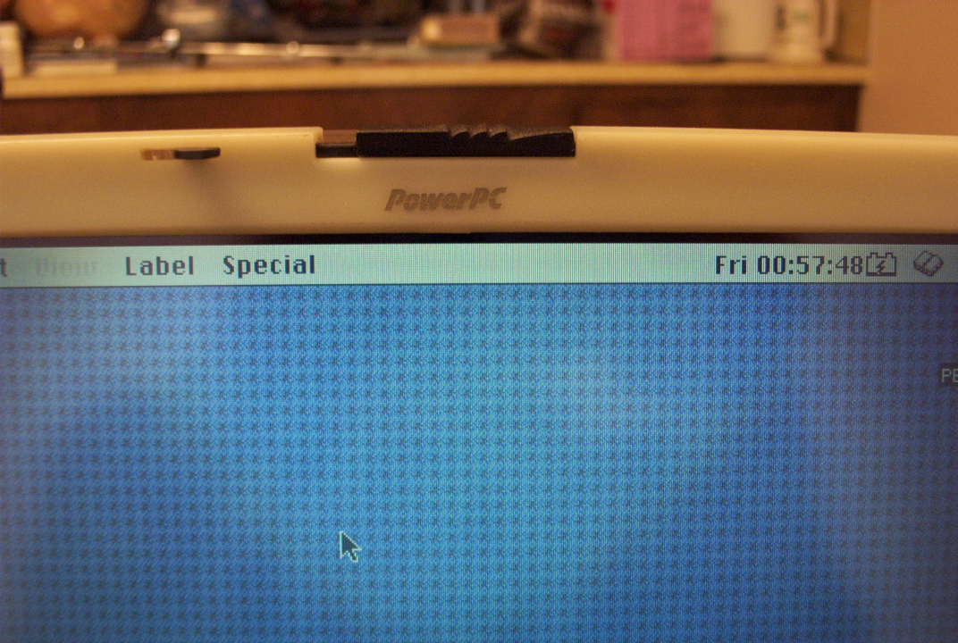Clear Powerbook 5300 "PowerPC"