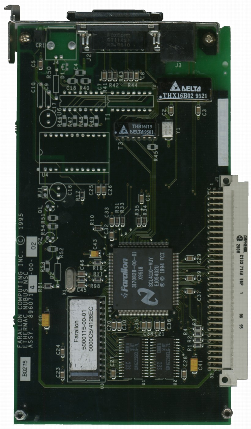 Farallon Nubus Ethernet Front Farallon Nubus Ethernet Front