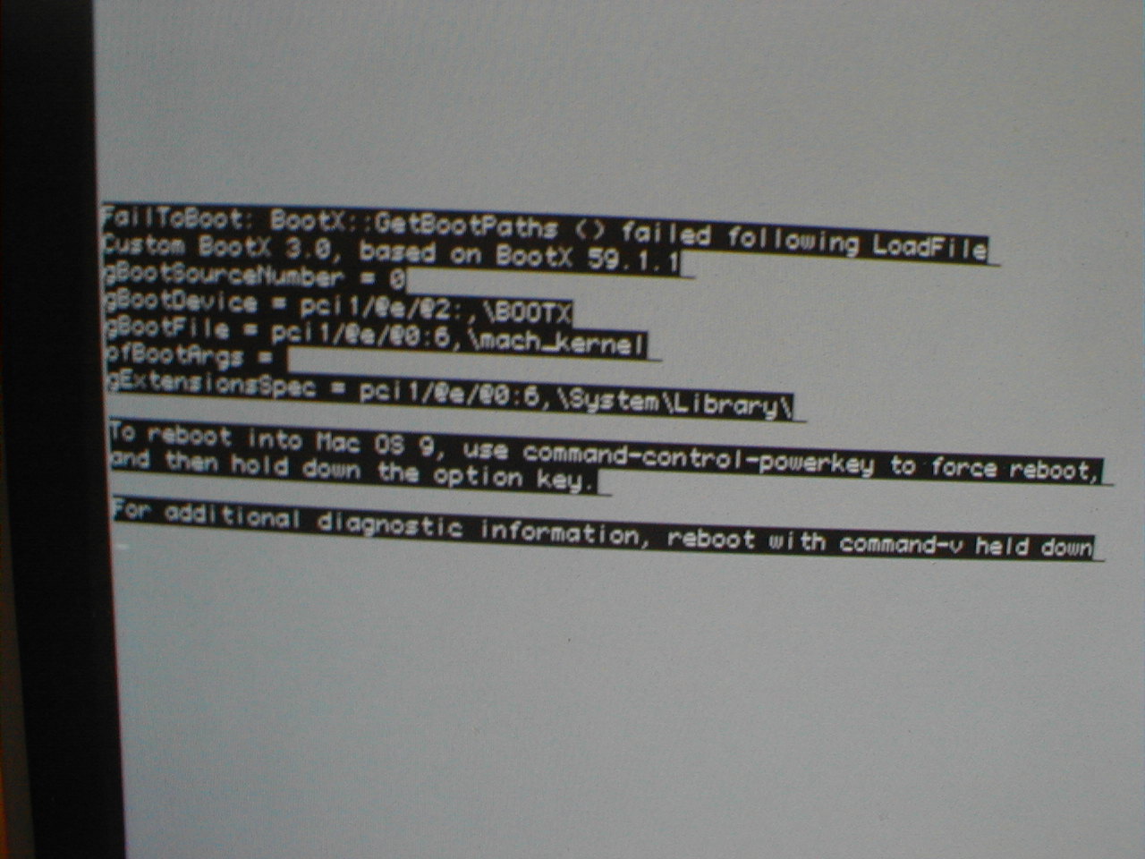 NoBootXScript NoBootXScript