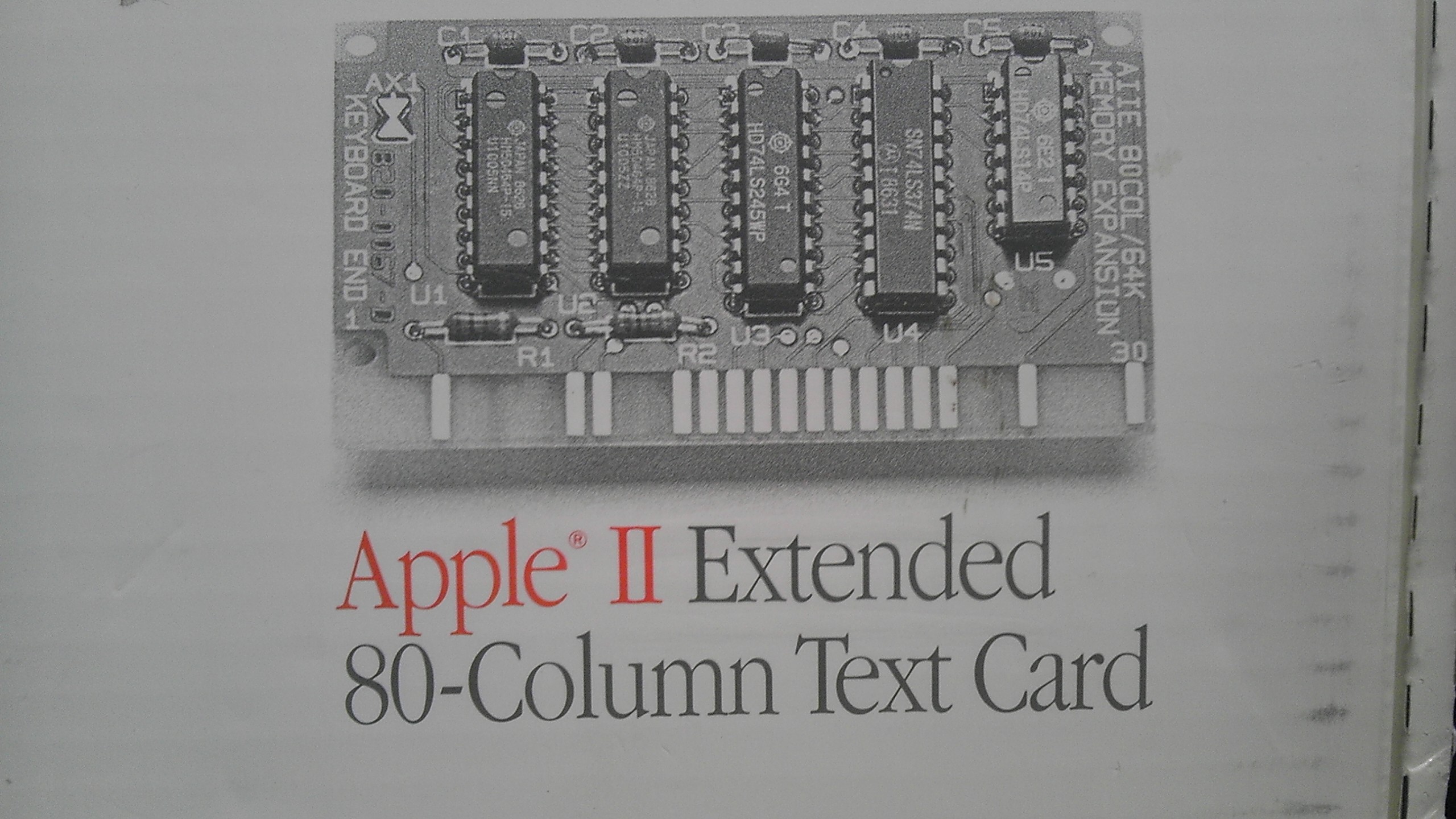 Apple ii схема
