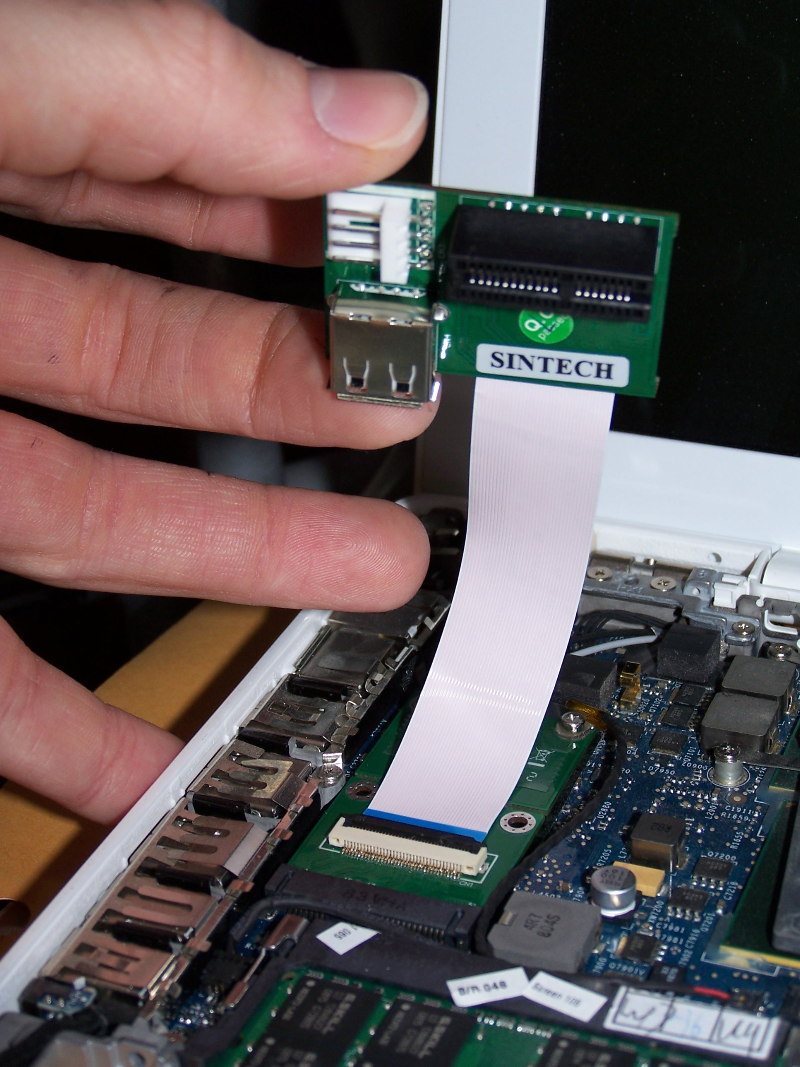 Mini PCI-E adapter on Macbook | Applefritter