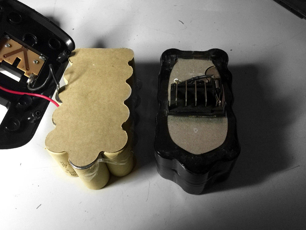 Rebuilding A Porter Cable 18v Battery Lefritter Side By Jpg The Main Difference Is That Porter Cable Battery