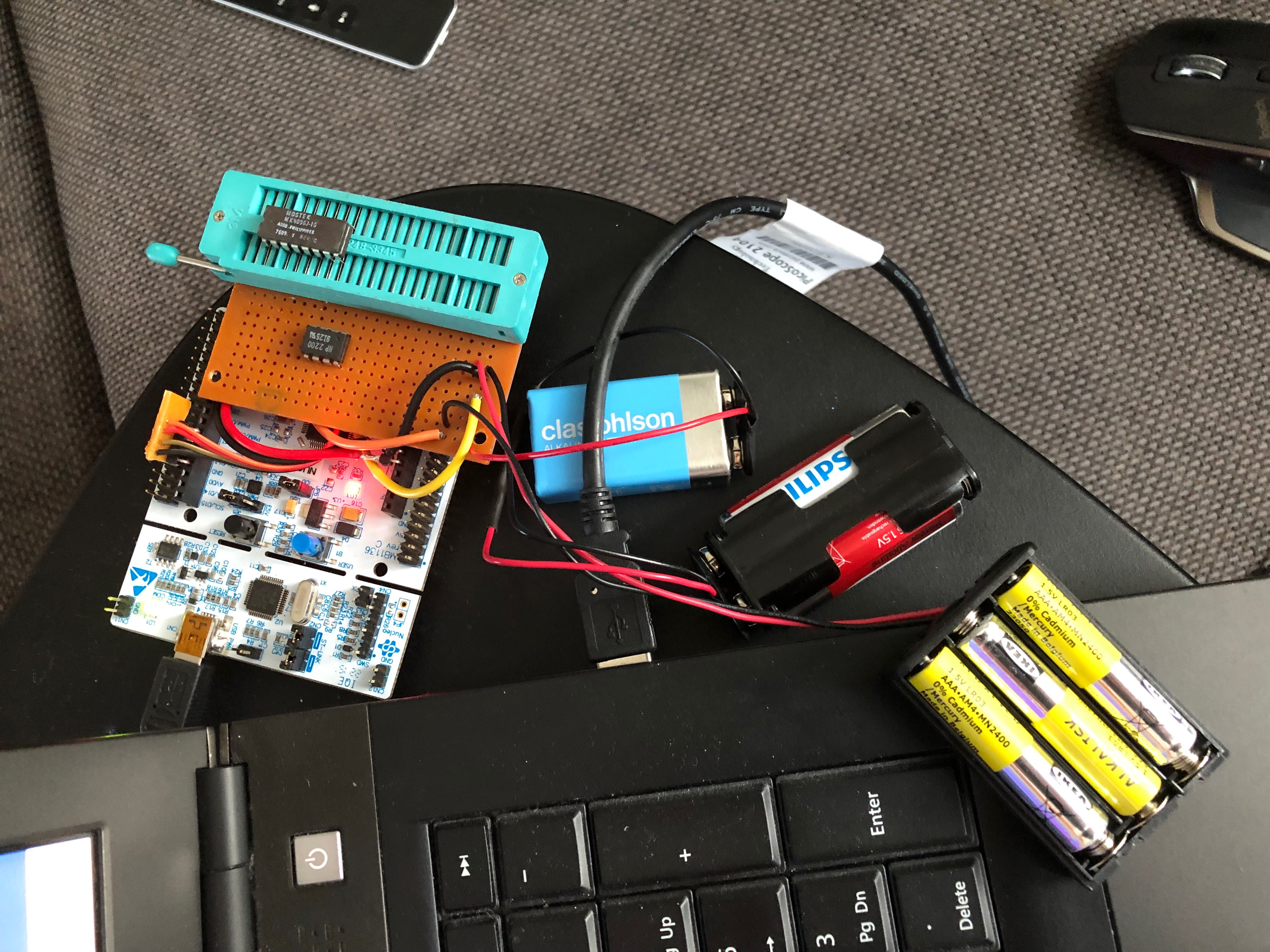 The STM32F401 based tester