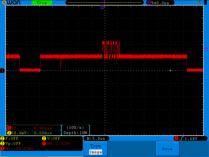 Apple II noisy composite signal