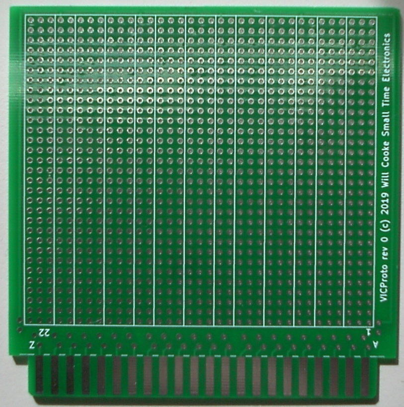 VIC-20 protoype card suitable for Apple-1