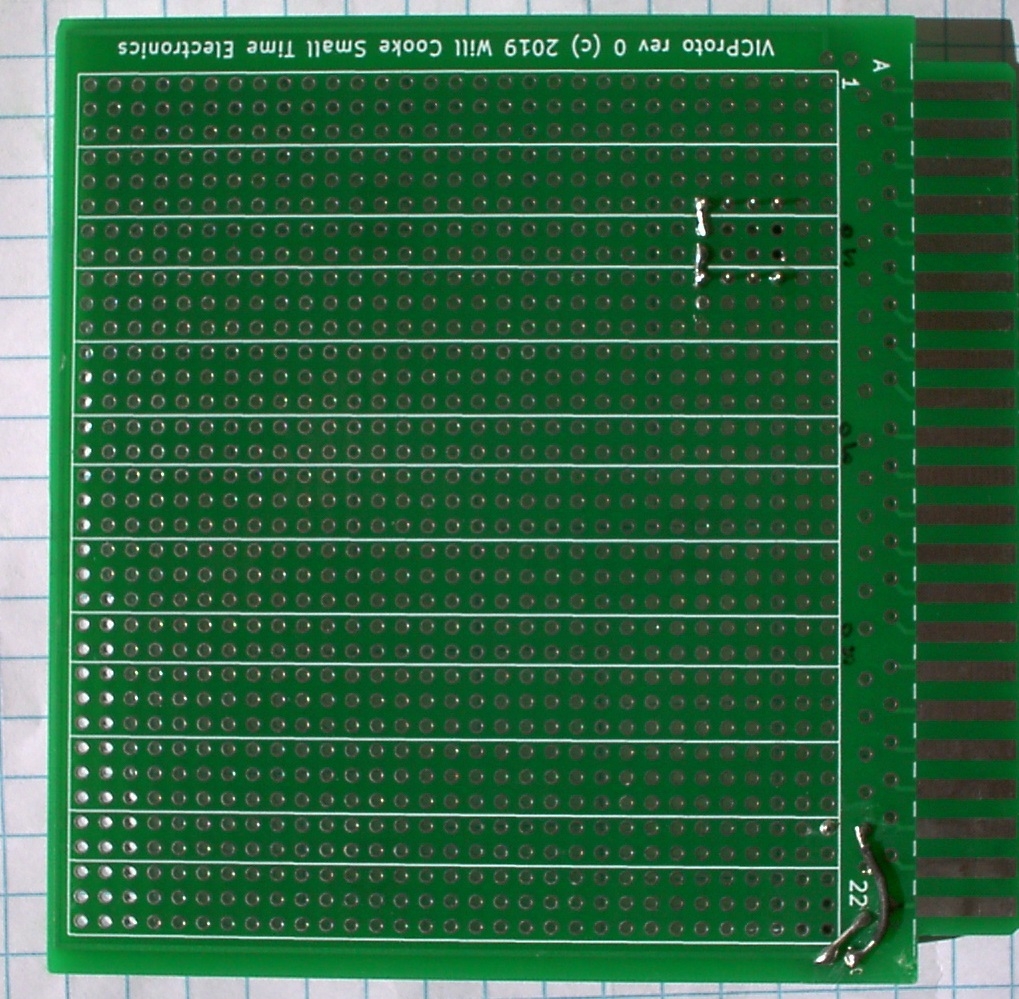 Power / Ground hookup for Apple-1 protoype card