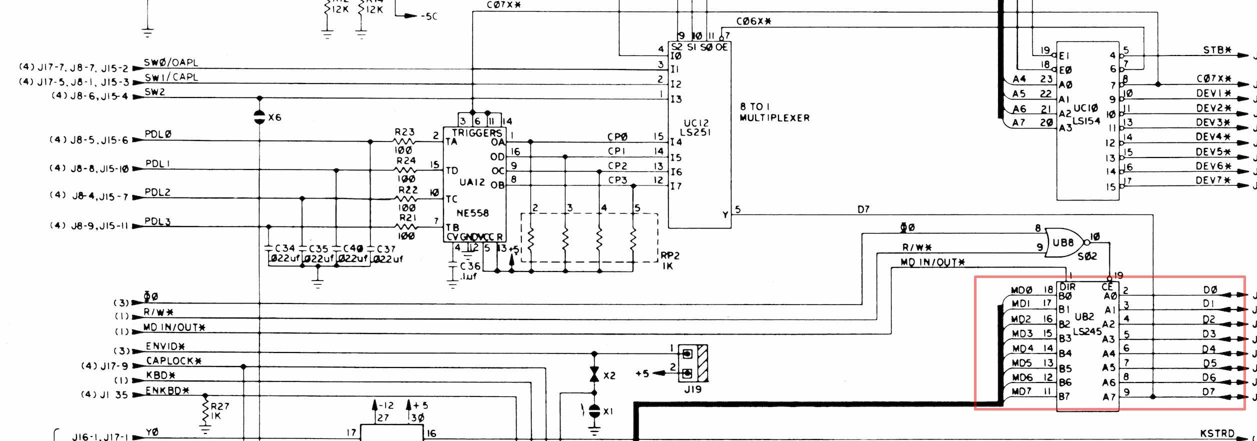 iie i/o schematic