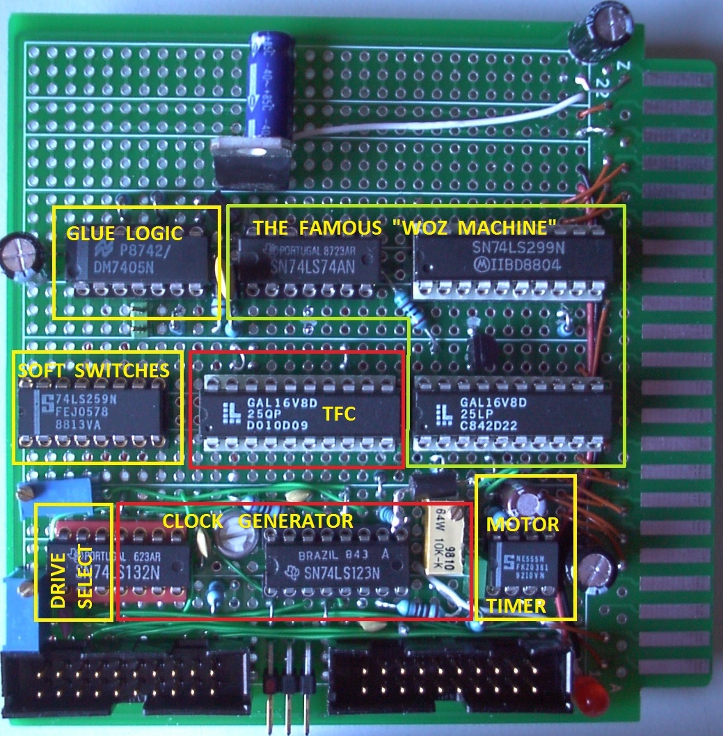 Uncle Bernie's Floppy Disk Controller for Apple-1