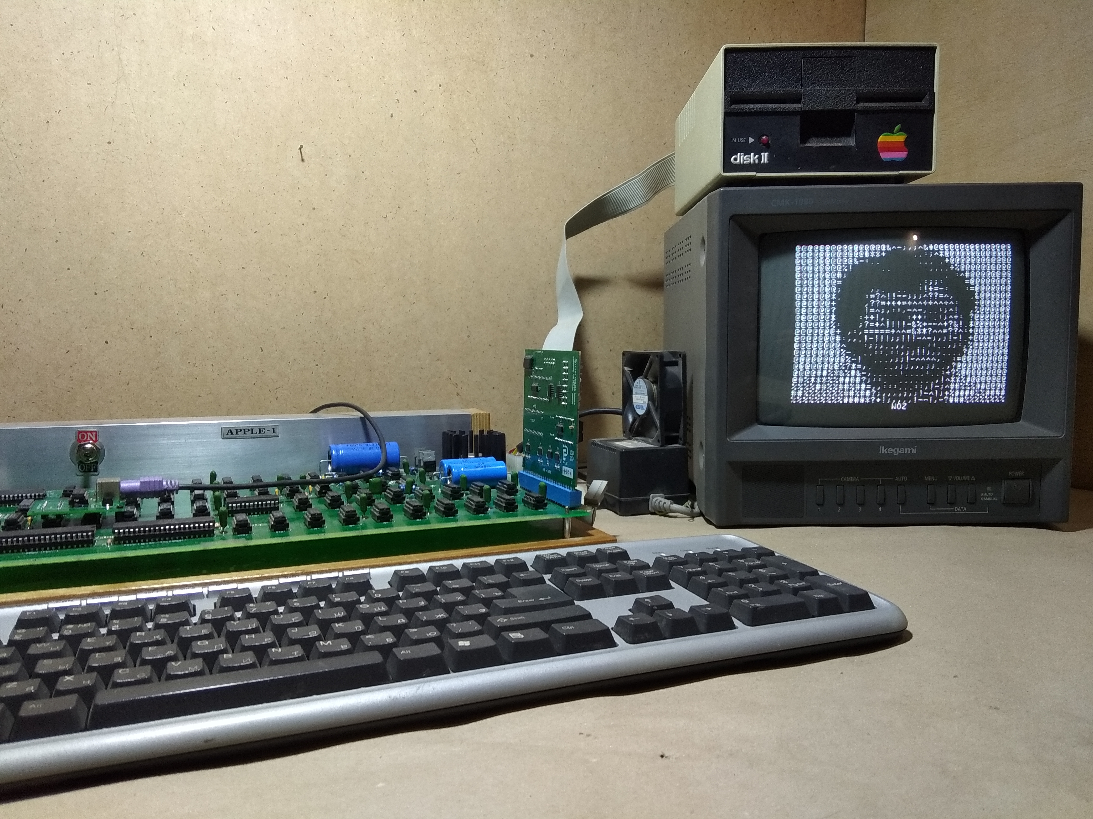 UNCLE BERNIE'S WOZ MACHINE BASED APPLE-1 FLOPPY DISK CONTROLLER
