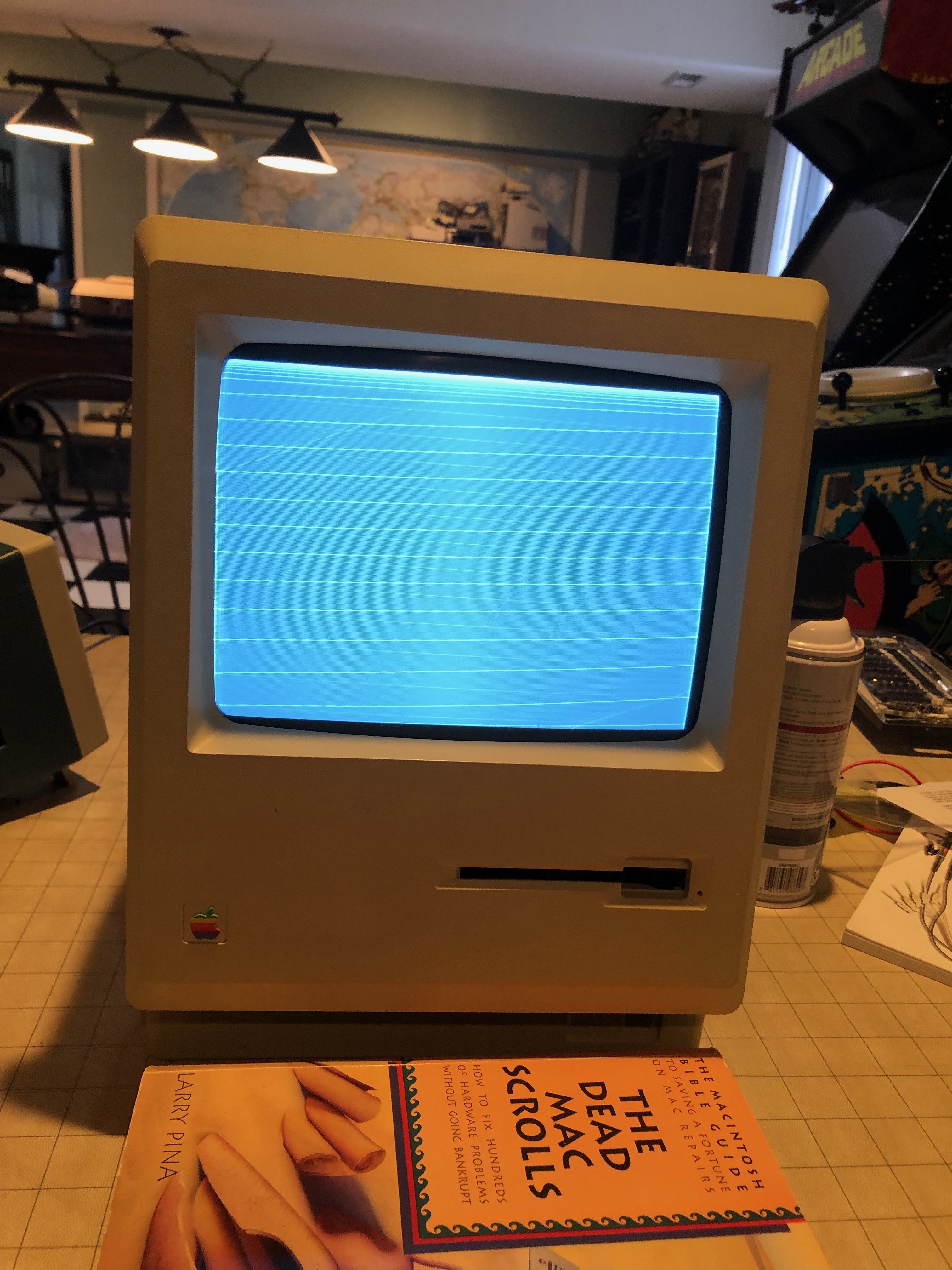 Mac 128k bad video