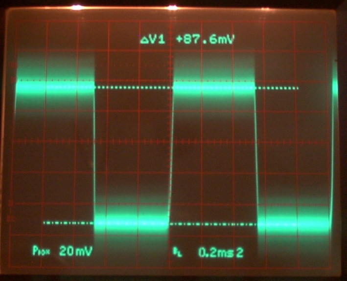 Apple IIe TAPE IN hysteresis