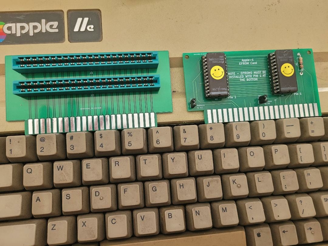 Apple-1 riser and EPROM card