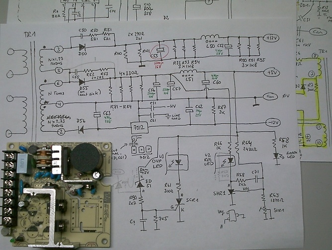 RT-50B partially stripped of components.