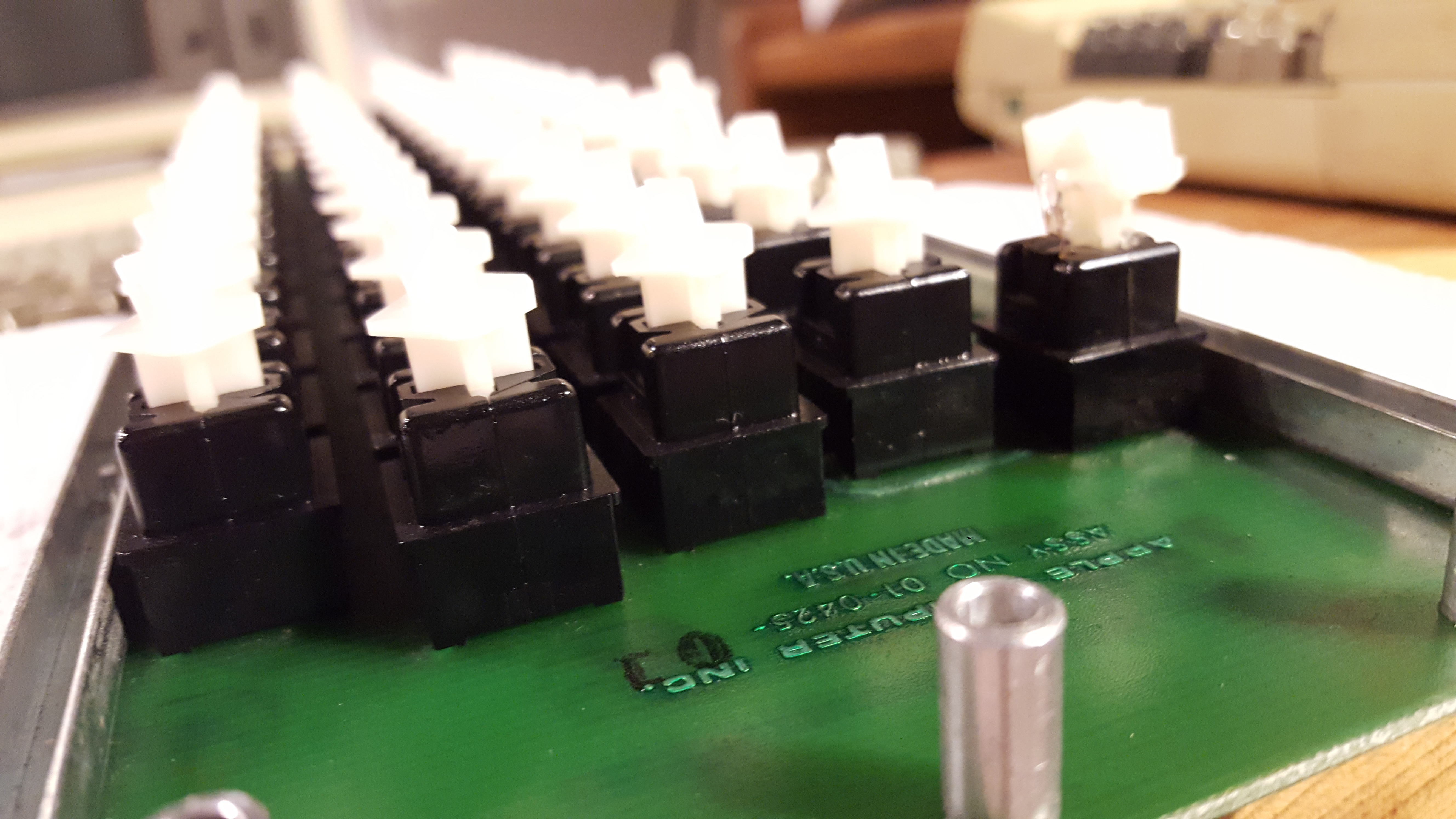 Cherry MX to Datanetics DC-51 Keyboard Switch Adapter | Applefritter