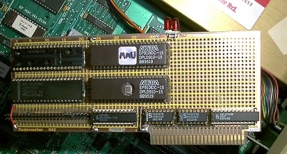 Adapter card with original IOU and EP910 compare unit