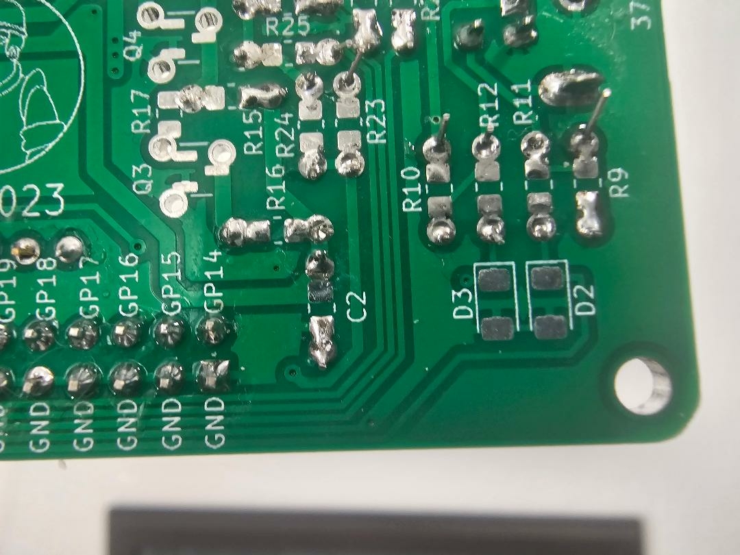 Murmulator SMD diode closeup