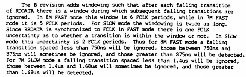 Dead zone window added to the IWM in Revision B