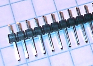 Pin header strips