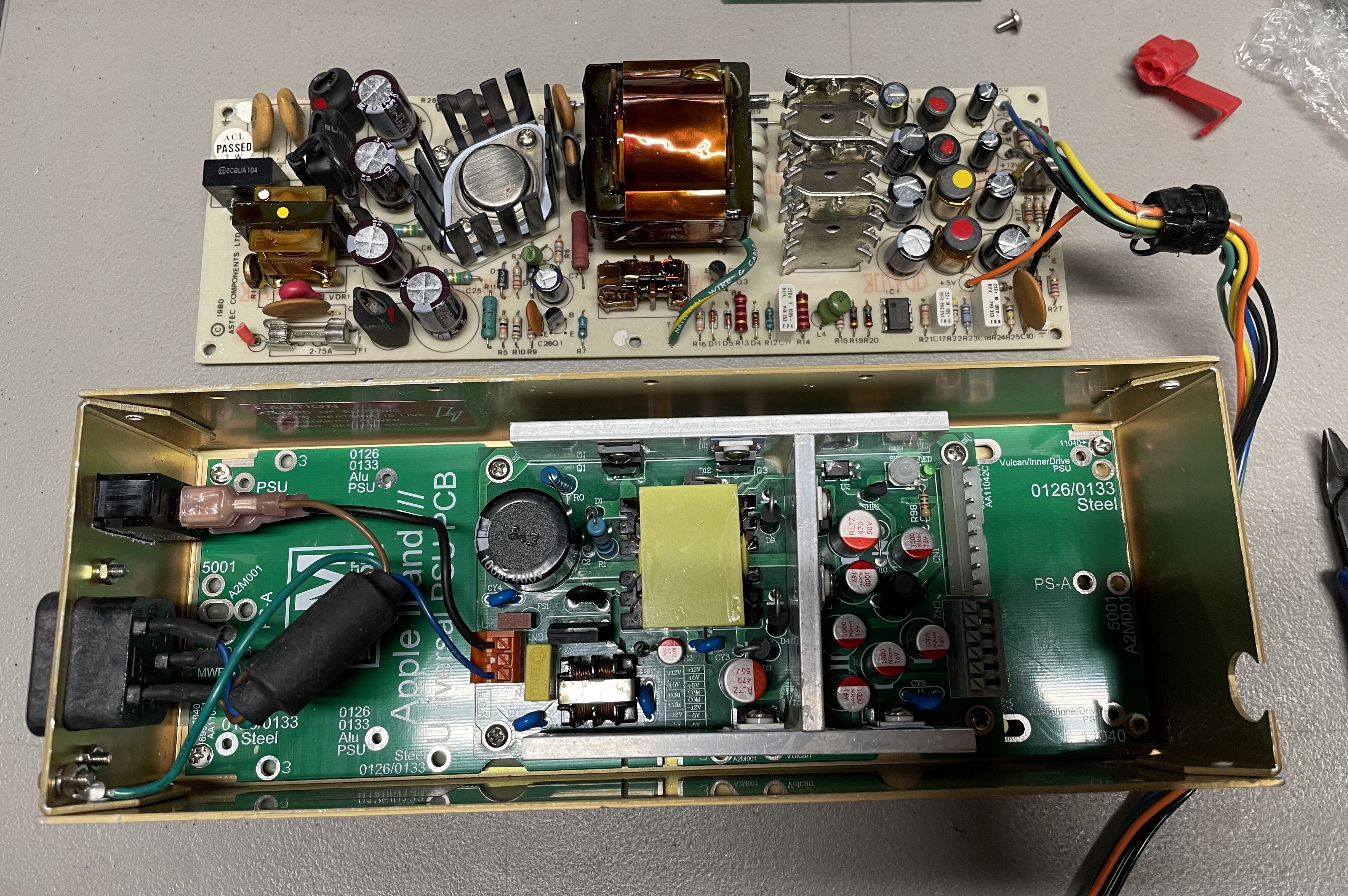 ReActive UPS Replacement vs Original ALTEC Supply