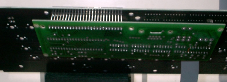 YAAK PCB with inserted original Apple II encoder card