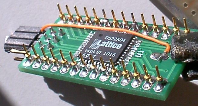 'IWMless' PCB, bottom view