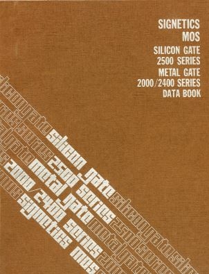 Cover Sheet of 1972 Signetics MOS Databook