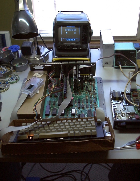 Complete lab setup to test 'IWMless' in Liron card