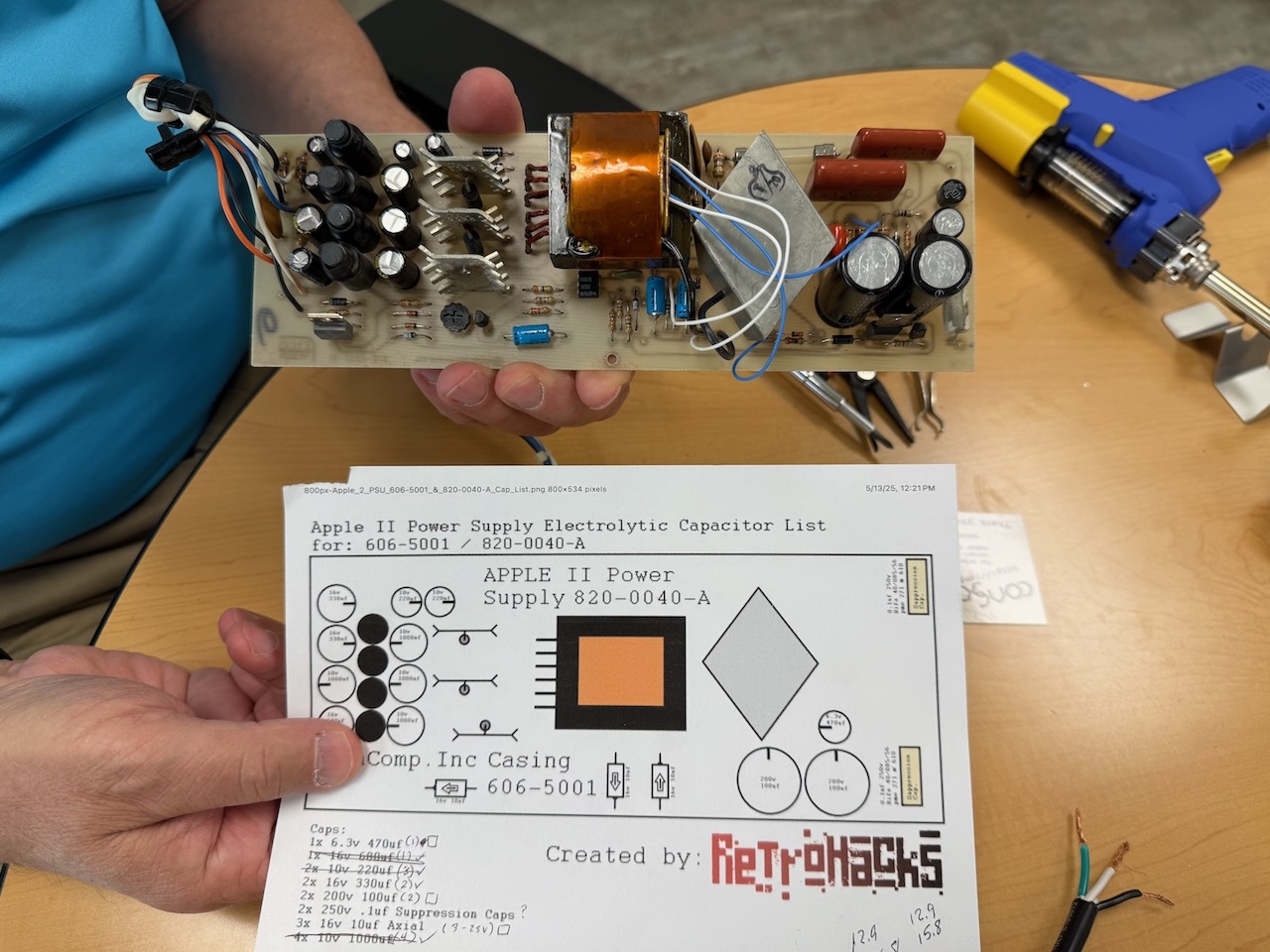 Apple II power supply image