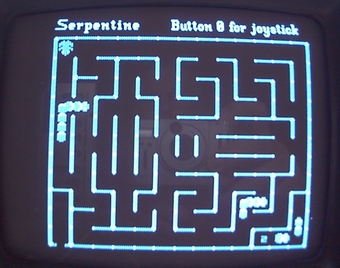 Serpentine frozen state