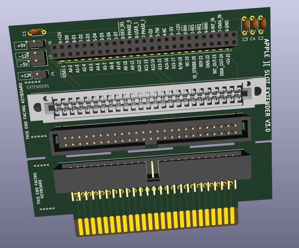 3D V3 slot extender