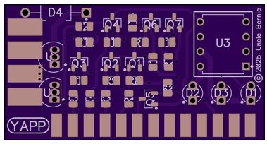 YAPP rendering from OSHPARK