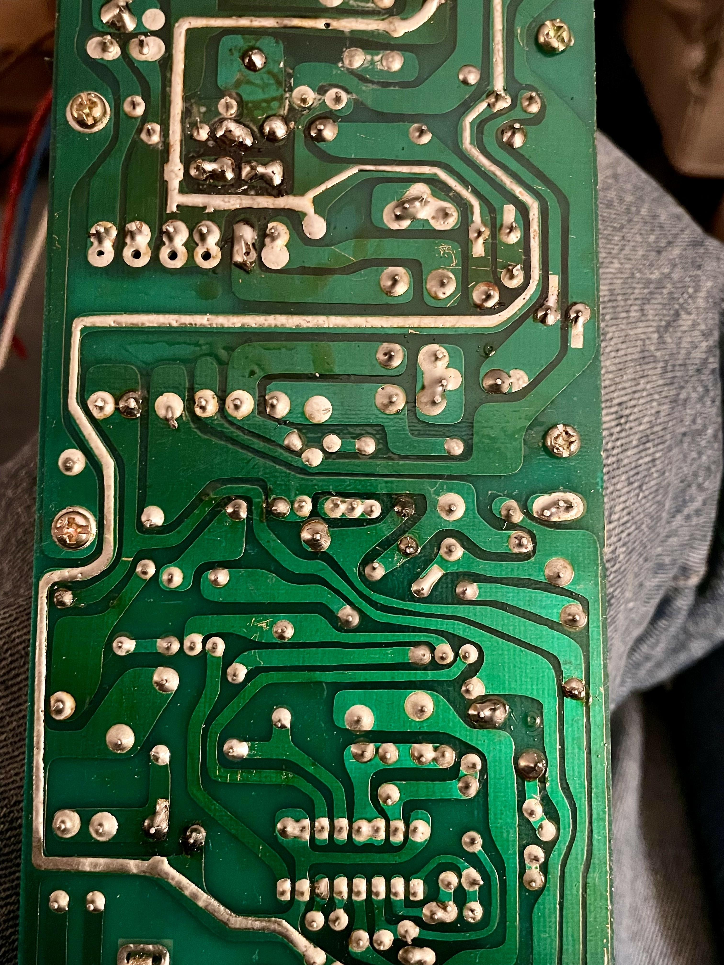 PCB Back: Switching Section