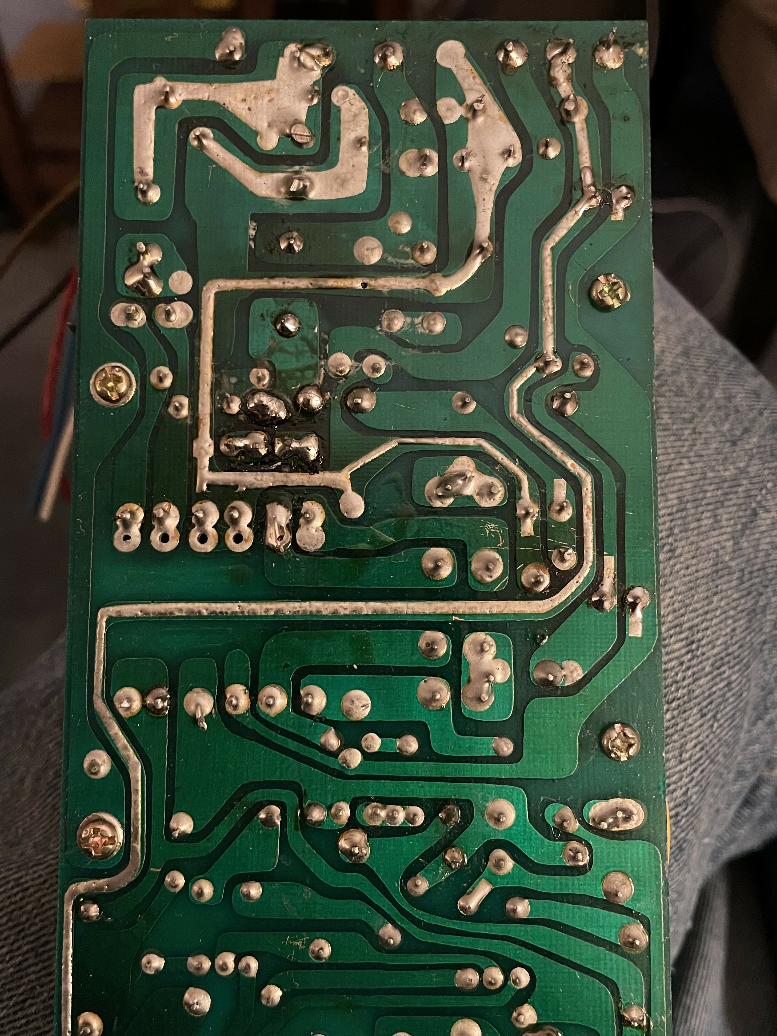 PCB Back: Output Section