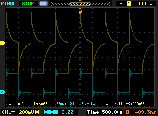 Good Transformer Trace - with ringing