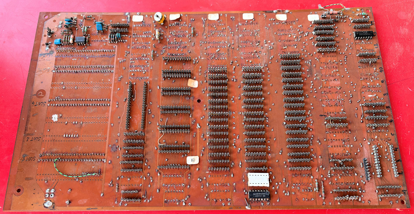 Homemade ITT-2020 printed board