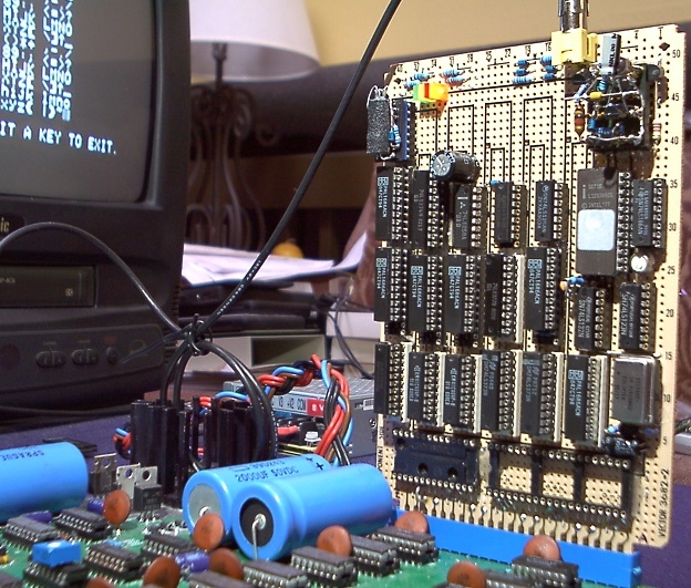 Uncle Bernie's GEN2 color graphics card for the Apple-1 | Applefritter