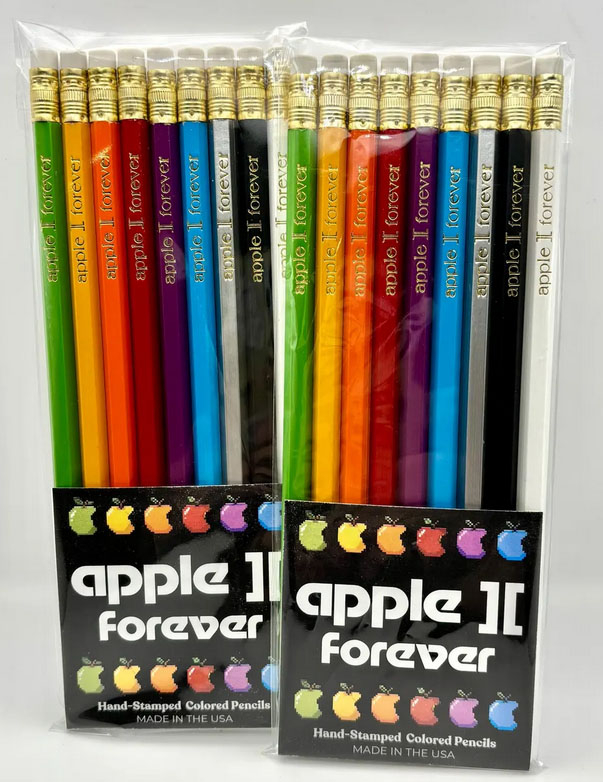 Apple ][ Forever Pencils.jpg