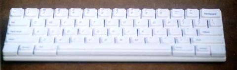 Cassie keyboard - front view 2