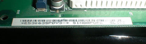 Green Color Classic - motherboard label