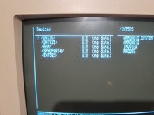 ProDOS volumes listing