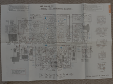 JVC 7860 TV/monitor schematics